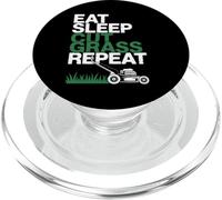 Come, Duerme, Corta el césped, Repite el Corte del césped, Dice papá, Mujeres y Hombres PopSockets PopGrip para MagSafe