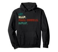 Come, duerme, purga, los comunistas repiten Sudadera con Capucha