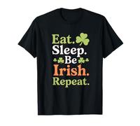 Come, Duerme, sé irlandés, Repite el día de San Patricio, trébol Camiseta