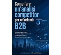 Come fare un'analisi competitor per un'azienda B2B: Guida pratica per capire il mercato, leggere i concorrenti e trasformare i dati in decisioni commerciali migliori