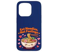 Come fideos, no sentimientos, ramen kawaii Carcasa para iPhone 15 Pro
