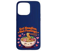 Come fideos, no sentimientos, ramen kawaii Carcasa para iPhone 15 Pro Max