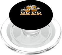 Come más Cerveza | Amante de la Cerveza Artesanal | Bebedero de Cerveza PopSockets PopGrip para MagSafe