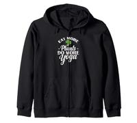 Come más Las Plantas Hacen más Yoga Sudadera con Capucha