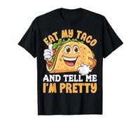 Come mi Taco y Dime Que Soy Bonita para los Amantes de los Tacos Camiseta