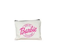 Come on Barbie - Bolsa de maquillaje para mujer, diseño de dibujos animados, bolsa de lona para lápices, bolsa de aseo reutilizable para regalo, 4 (Reino Unido), 22cmX18cm