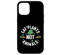 Come Plantas, no Animales repollo Carcasa para iPhone 12/12 Pro