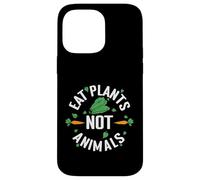 Come Plantas, no Animales repollo Carcasa para iPhone 14 Pro MAX
