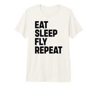 Come Sleep Fly Repeat Camiseta Premium