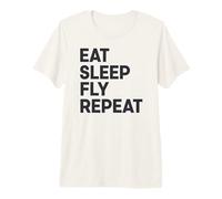 Come Sleep Fly Repeat Camiseta Premium