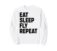 Come Sleep Fly Repeat Sudadera