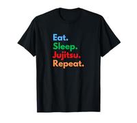 Come Sleep Jujitsu Repite los Luchadores y Amantes japoneses de Jujutsu Camiseta