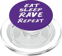 Come Sleep Rave Repeat Cute EDM Festival Costume para Ravers PopSockets PopGrip para MagSafe