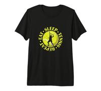Come Sleep Tennis Repite la pasión sin un Descanso Camiseta Premium