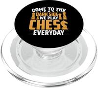 Come To The Dark Side We Play Chess Everyday PopSockets PopGrip para MagSafe