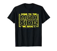 Come To The Math Side We Have Pi Funny Math Camisetas Camiseta