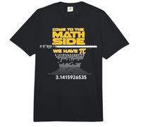 Come to The Math Side We Have Pi - Math Geek & Nerd Cool Comfort Colors Adult Heavyweight T-Shirt
