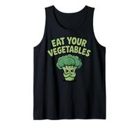Come Tus Verduras Vegano Vegetariano Divertido Brócoli Dieta Camiseta sin Mangas