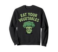 Come Tus Verduras Vegano Vegetariano Divertido Brócoli Dieta Sudadera