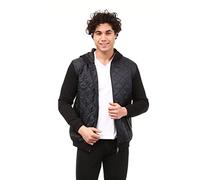 Come Voglio FR-CV-TR-000004 Abrigo, Black, XXL de los Hombres