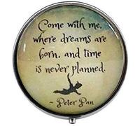 Come with Me Dream Romantic Gift - Pastillero con foto artística - Pastillero con encanto - Caja de cristal para dulces