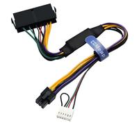 COMeap Adaptador de 24 pines a 6 pines HP ATX Cable de alimentación compatible con Z200 Z210 Z220 Z230 Z240 SFF MT TWR Series 4000 6005 8300, ProDesk 600 G1, EliteDesk 800 G1 13.3 pulgadas (34 cm)
