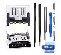 COMeap PS5 HDMI Port Replacement, HDMI Port Replacement for Sony Playstation 5 PS5 Socket Jack Interface Connector Repair Tool Kit for PS5 Console (2-Packs)