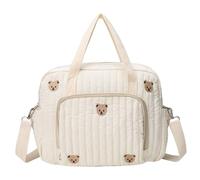 Comebachome Bolsas de pañales tipo mensajero, bolsa de bebé de gran capacidad de 14x4x11 pulgadas, bolsa de pañales ligera y portátil con asa y correa para viajes, decoración