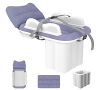 Comebachome Cama de avión para niños pequeños, cómoda Cama Inflable para niños pequeños con Bomba, Kit de Parches y Bolsa de Almacenamiento, portátil para Coche, avión, Viajes, Camping, Urlaub Dekor