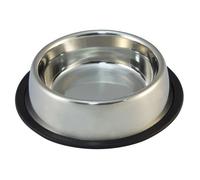 Comedero acero inoxidable antideslizante color Gris