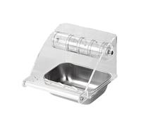 Comedero acrílico para pájaros con soporte antideslizante, juguete de forraje seguro, comedero para pájaros, periquitos, periquitos, dispensador de alimentos para jaula, juguete de alimentación para