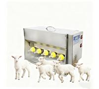 Comedero automático de leche de cerdo, caja de leche de acero inoxidable grueso de gran capacidad para granjas y pastos con 10 pezones