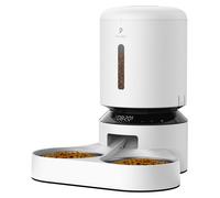 Comedero automático doble con balanza Granary para gato - Petlibro - Color: Blanco
