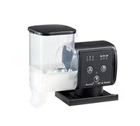 Comedero automático para acuario, 500 ml, dispensador automático de alimentos para peces, alimentación automática de peces hasta 9 veces al día