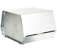 Comedero automático para conejos de metal, 2 huecos, 3 l