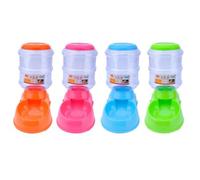 Comedero Automático para Gatos Azul de 3, 5 L, Dispositivo de | Plástico, Control de Cantidad, Estructura Desmontable, Base Antideslizante