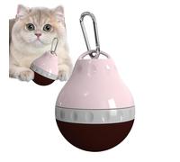 Comedero automático para Gatos， Dispensador de Agua Viaje for Mascotas, a Prueba Fugas | Botella portátil for, Bebedero Compacto for Cachorros(Pink,D)