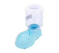 Comedero Automático para Mascotas Control de Cantidad 3, 8 L Azul | Plástico, Fácil de Limpiar, Rosca Antifugas, Base Antideslizante, para Gato y Perro