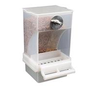 Comedero automático para pájaros, a prueba de salpicaduras, comedero limpio para pájaros, comedero para loros al aire libre, accesorios para jaula de pájaros para jardín, periquitos, canarios,