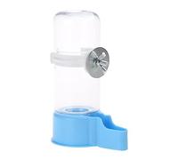 Comedero automático para pájaros, Loros, periquitos, cacatúas, dispensador Transparente de alimentación automática, Juego de contenedores, dispensador de Agua montado en Jaula