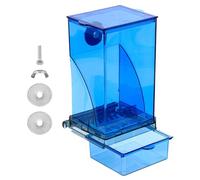 Comedero automático para pájaros sin ensuciar, comedero para pájaros para jaula | Comederos para loros de acrílico transparente antiderrames | Comedero para pájaros en el interior de la jaula, contene