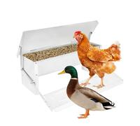 Comedero automático para pollos, 8,2 L, para gallinas, 5 kg, para gallinas, patos, gansos