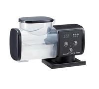 Comedero Automatico Peces 500ml, Dispensador Comida Peces Funciona con Pilas, Gran Capacidad Alimentador Automático de Acuario, Colocación del Plano de Pegamento de Doble Cara