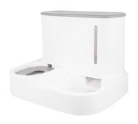 Comedero Automático Suministro de Agua y Comida para Mascotas y 3l 0,85l | Hips y Pet, Adhesivo Sellado, Nivel Científico, Diseño con Diferentes Alturas
