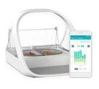 Comedero automático SureFlap iMPFWT Blanco Acero Inoxidable Plástico