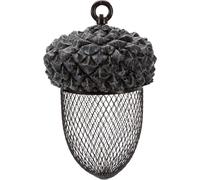 Comedero bellota 700 ml/14 × 22 cm marrón/blanco