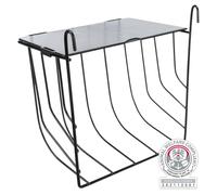 Comedero colgante 20 × 18 × 12 cm negro