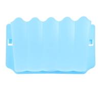 Comedero Colgante para Cobaya y Chinchilla, Plástico Azul, Fácil Limpieza | Diseño Suspendido, Reduce Desperdicio de Alimento, Evita Mordidas Pequeñas, Uso para Animales Pequeños