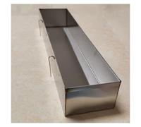 Comedero de acero inoxidable para ganado, reutilizable 2 en 1, contenedor de heno y agua para aves de corral y ovejas