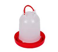 Comedero de agua para aves de corral, estructura simple, bebederos de agua para pollos, pájaros, fuente de riego manos libres, bebedero para pollos